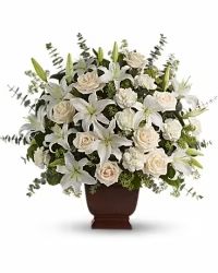 Teleflora's Loving Lilies and Roses Bouquet - Walker Funeral Homes